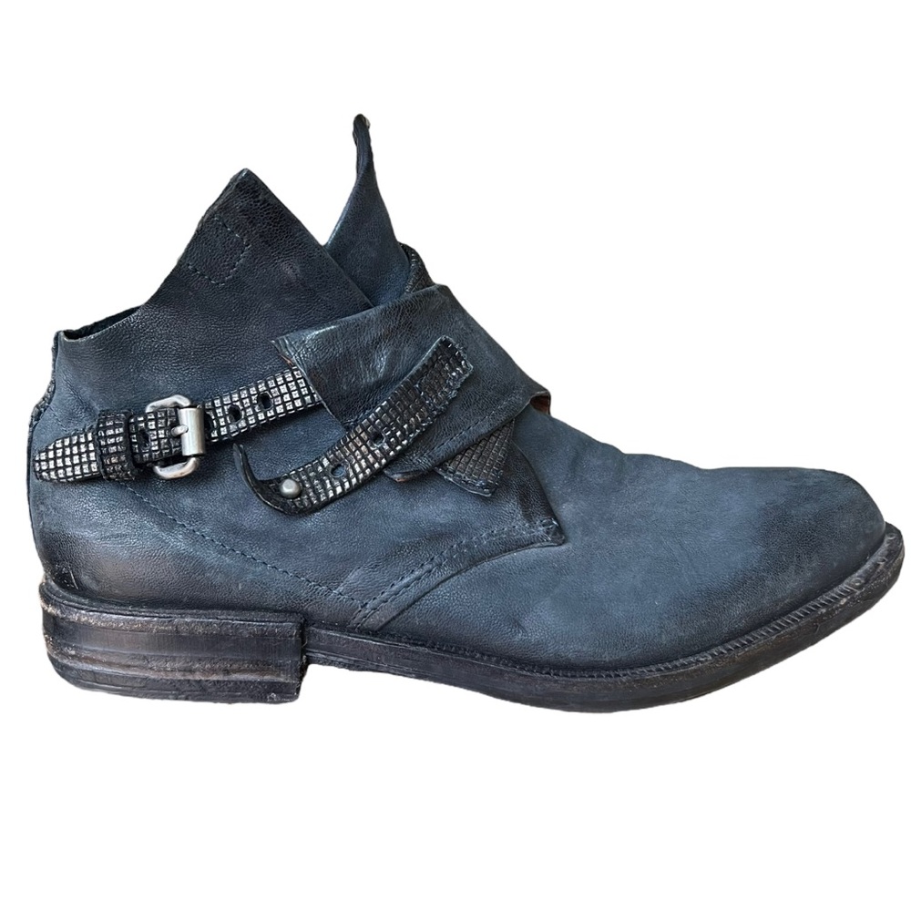 A.S. 98 Leather Booties Size US 9